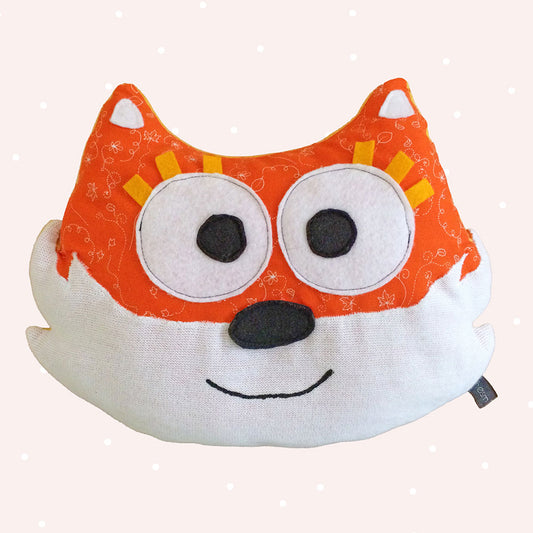 Fuchs-Kuschelkissen Finja (Schnittmuster und Nähanleitung)