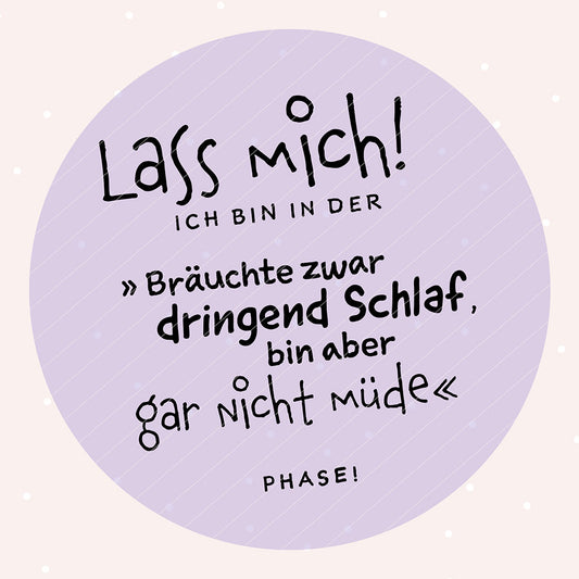 Nicht müde (Plotterdatei)