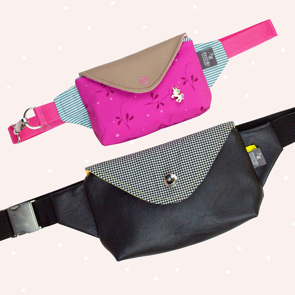 Gürteltasche HipPack (Schnittmuster und Nähanleitung)