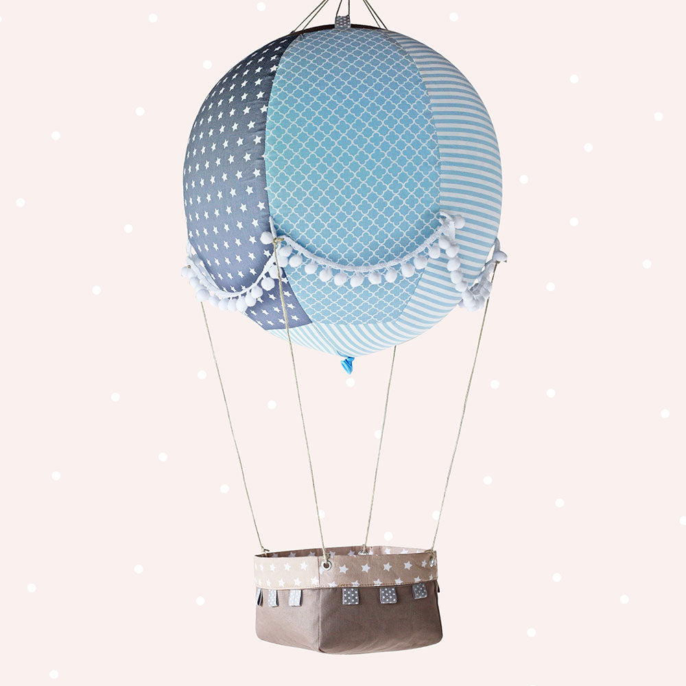 Adventskalender und Kinderzimmerdeko Adventsballon (Schnittmuster und Nähanleitung)