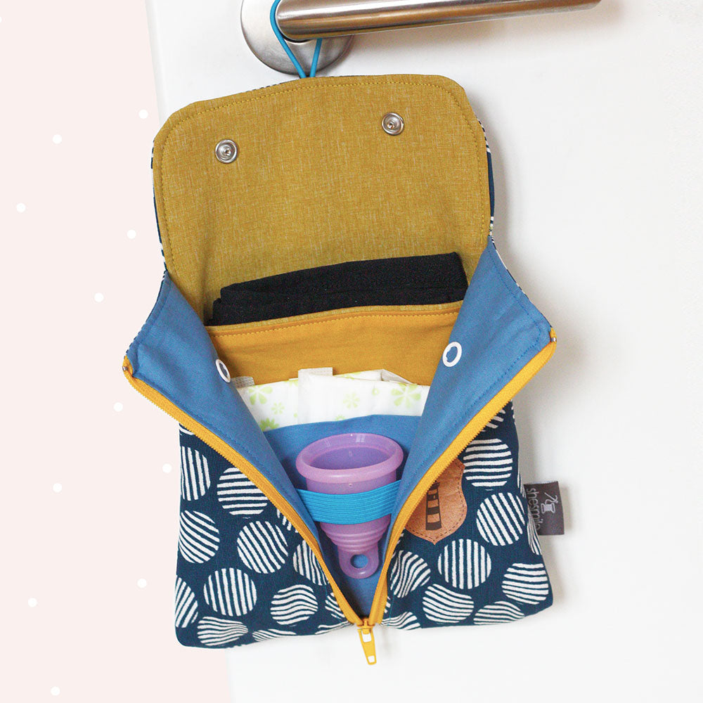 Periodentäschchen Petra (Schnittmuster und Nähanleitung)