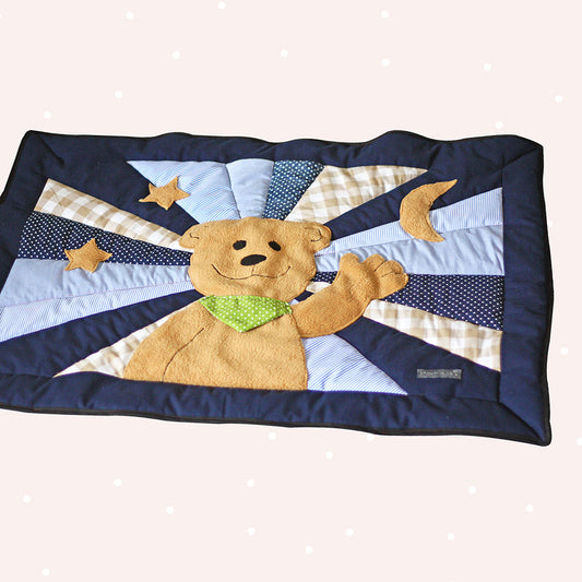 Babydecke Bär (Schnittmuster und Nähanleitung)