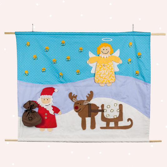 Adventskalender Nikolaus und seine Freunde (Schnittmuster und Nähanleitung)