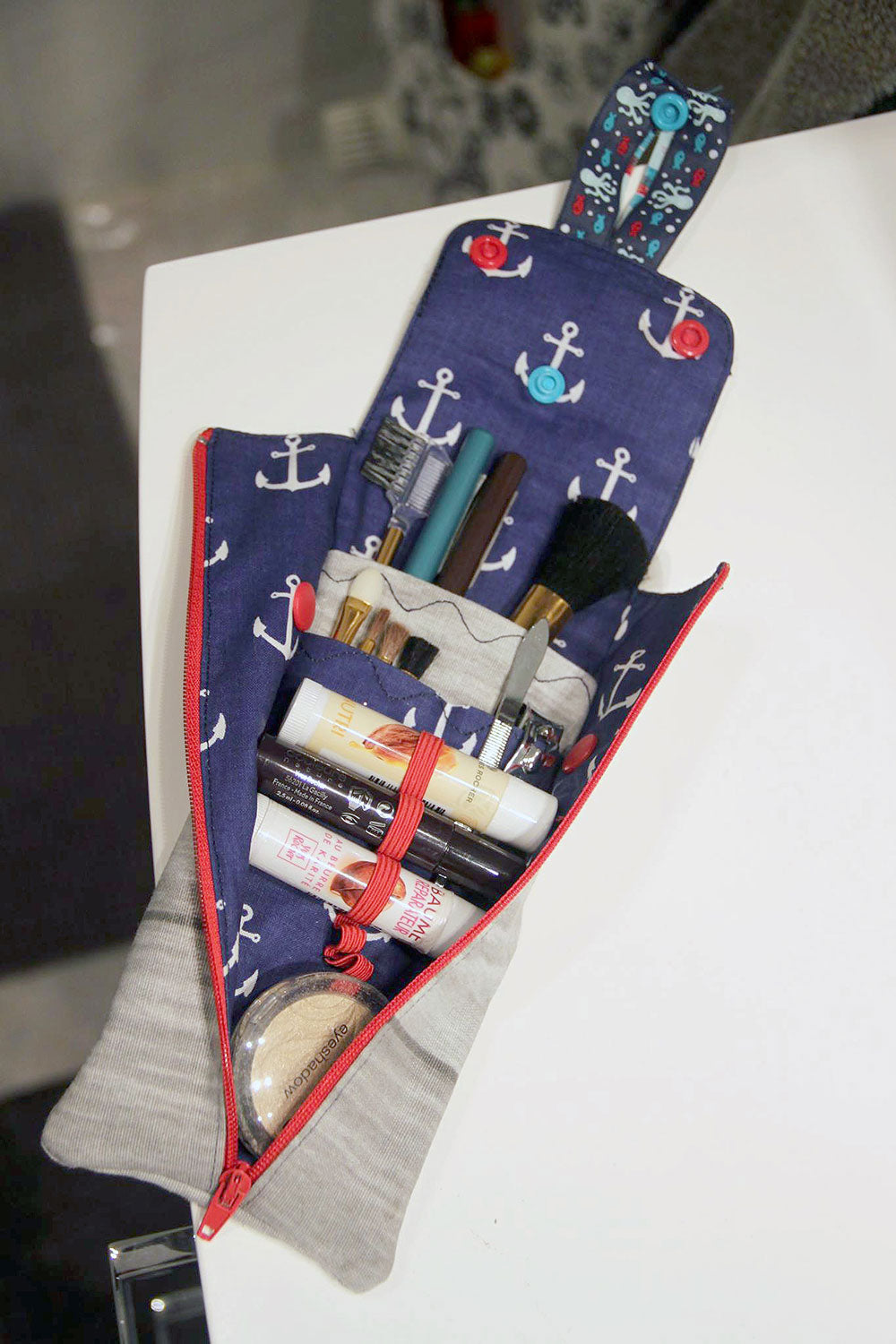 Täschchen für Slipeinlagen und Tampons Rosi (Schnittmuster und Nähanleitung)