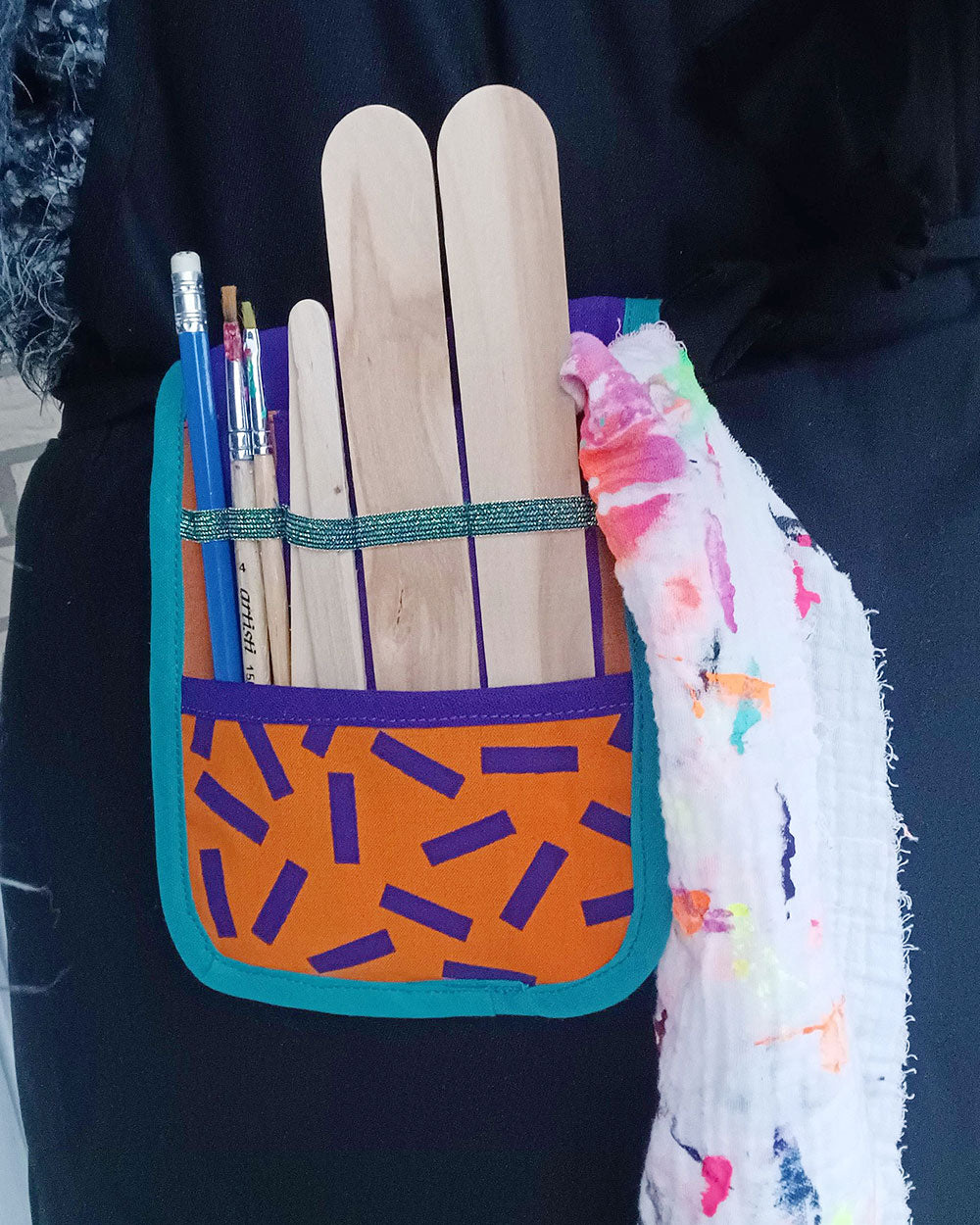 Taschenorganizer KittelKram (Schnittmuster und Nähanleitung)