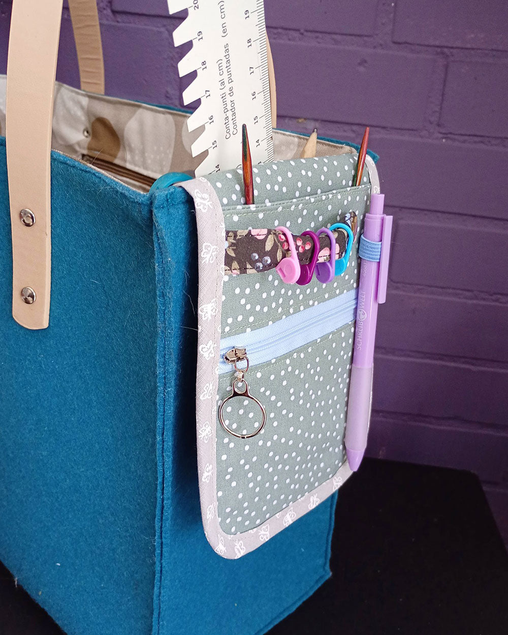 Taschenorganizer KittelKram (Schnittmuster und Nähanleitung)