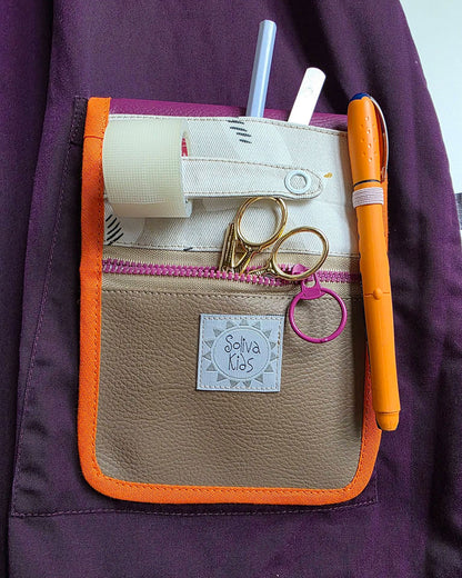 Taschenorganizer KittelKram (Schnittmuster und Nähanleitung)