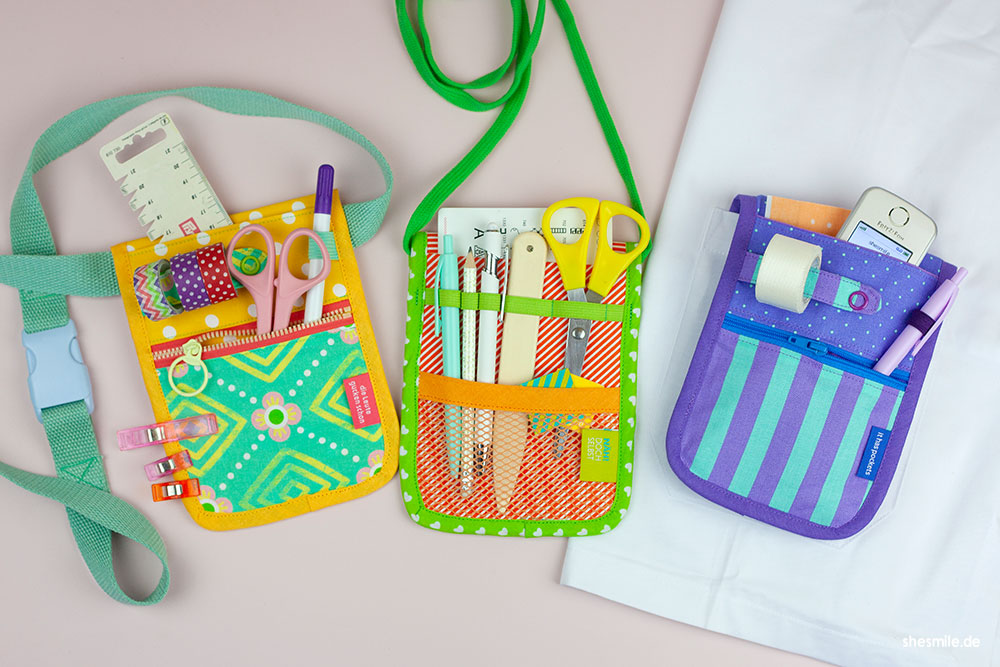 Taschenorganizer KittelKram (Schnittmuster und Nähanleitung)