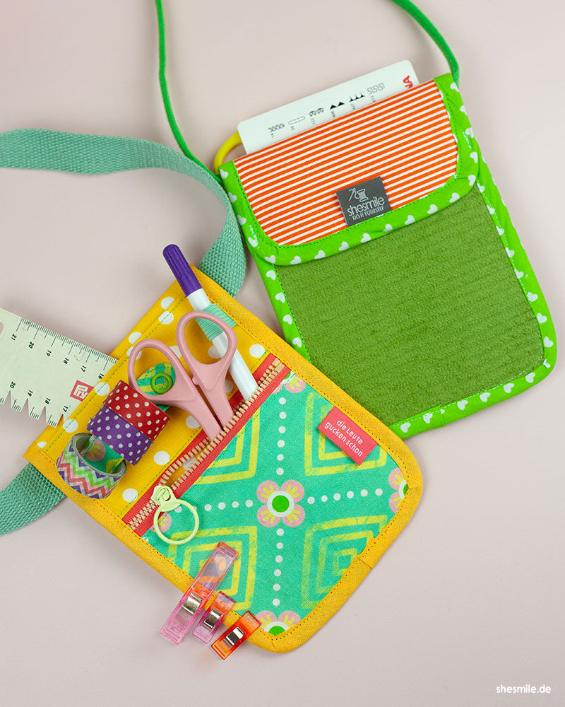 Taschenorganizer KittelKram (Schnittmuster und Nähanleitung)
