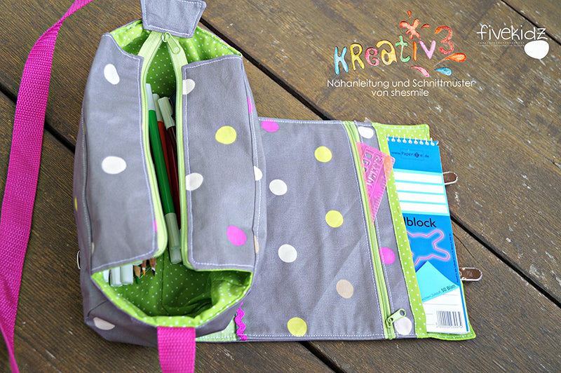 Tasche Kreativ3 (Schnittmuster und Nähanleitung)