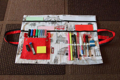 Zeichenmappe Kreativ5 (Schnittmuster und Nähanleitung)
