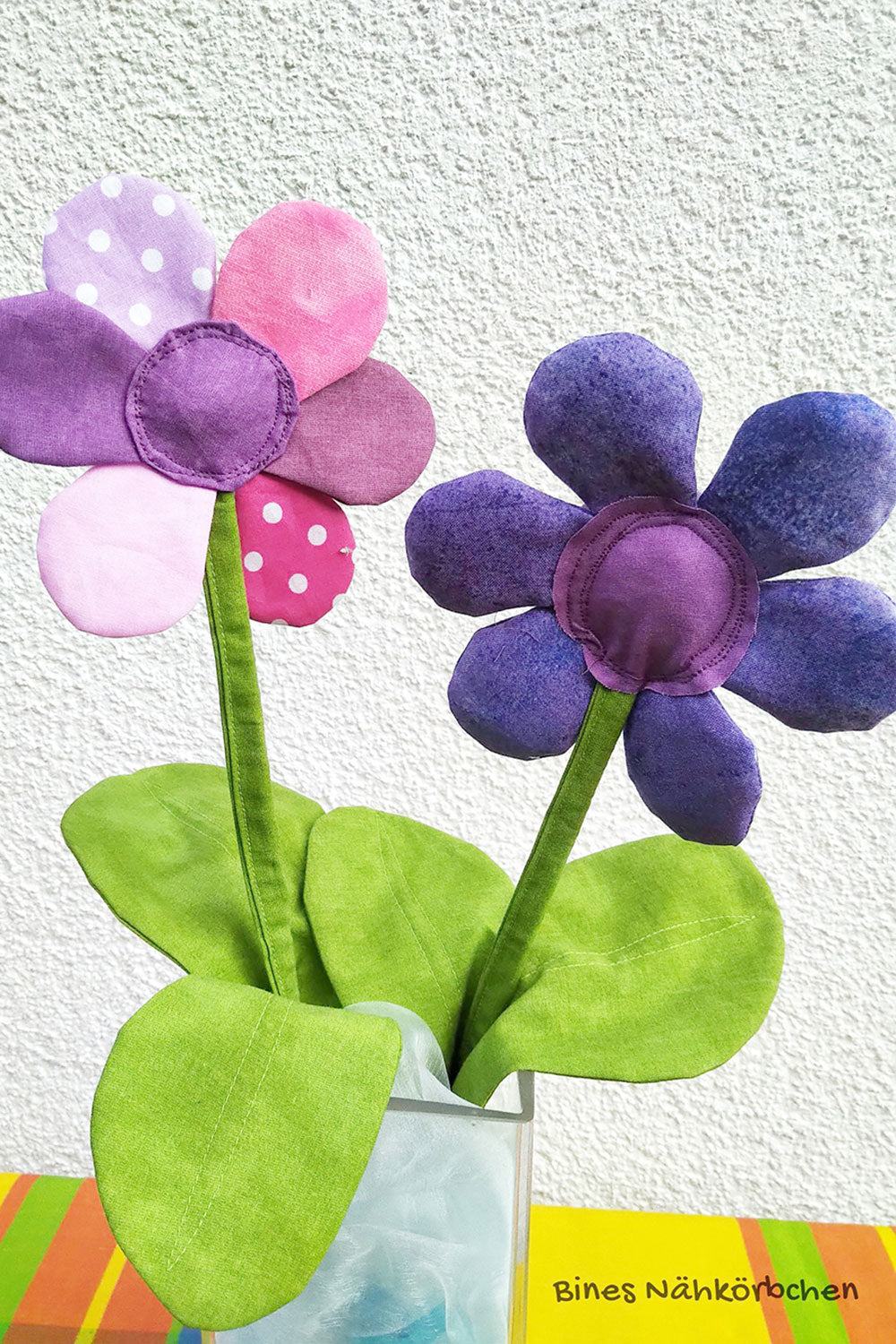 Zimmerpflanze Frieda Knopfblume (Nähanleitung und Schnittmuster)