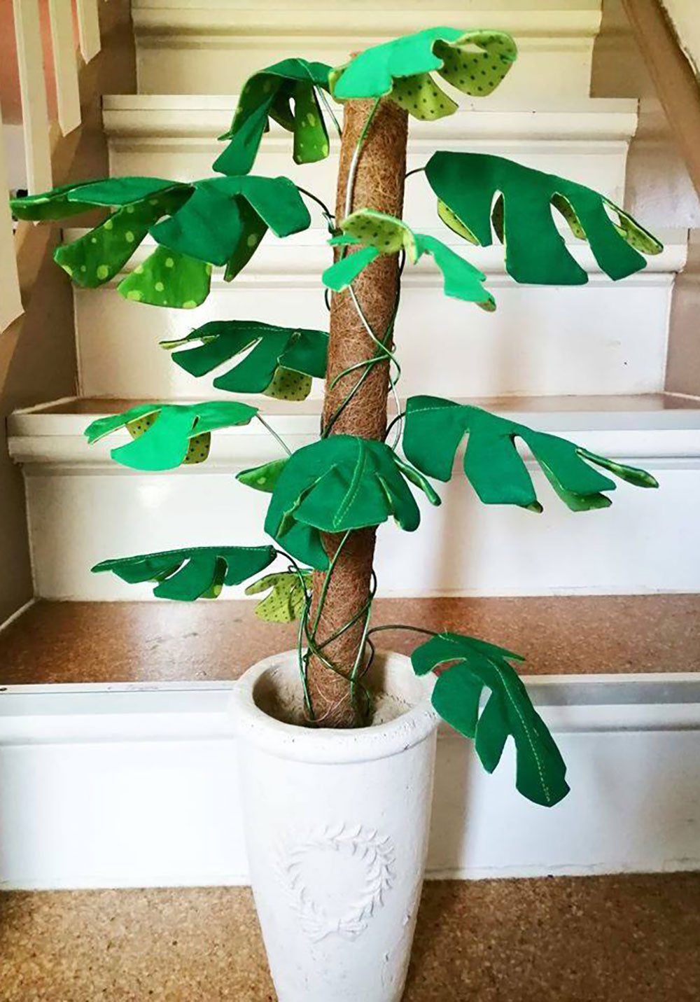 Zimmerpflanze Frieda Monstera (Schnittmuster und Nähanleitung)
