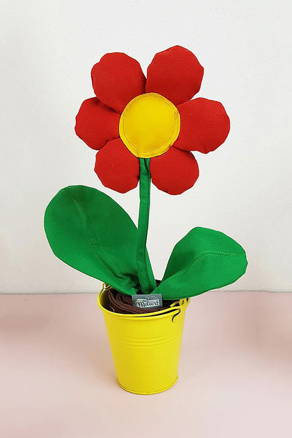 Zimmerpflanze Frieda Knopfblume (Nähanleitung und Schnittmuster)