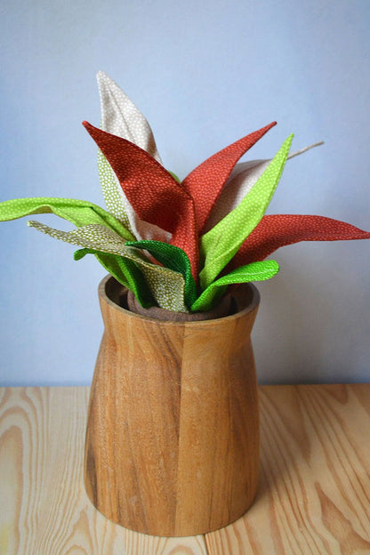 Zimmerpflanze Frieda Sansevieria (Schnittmuster und Nähanleitung)