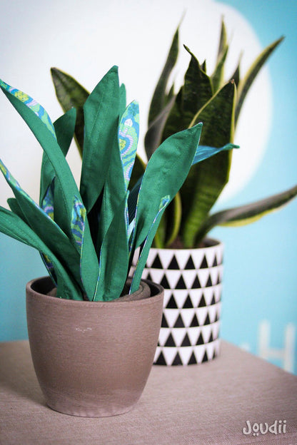 Zimmerpflanze Frieda Sansevieria (Schnittmuster und Nähanleitung)