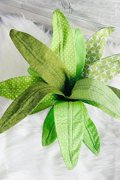 Zimmerpflanze Frieda Sansevieria (Schnittmuster und Nähanleitung)